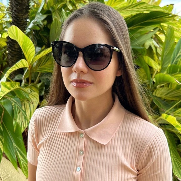 NEW!!! TOM FORD Maxim Sunglasses TF787 01D Polarized Authentic - Picture 3 of 11